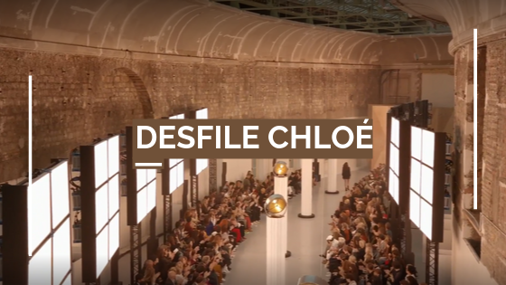 Banner desfile Chloé