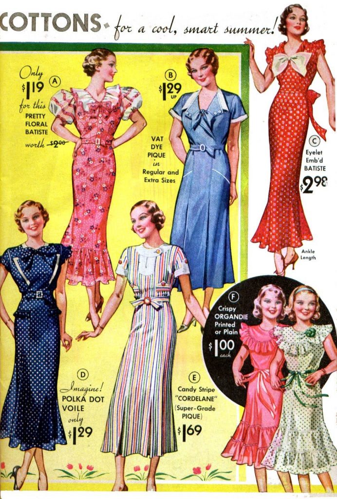 moda anos 30